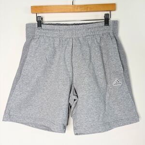 Adidas Shorts Sweat Active Workout Fleece Lounge Casual Logo Men M
